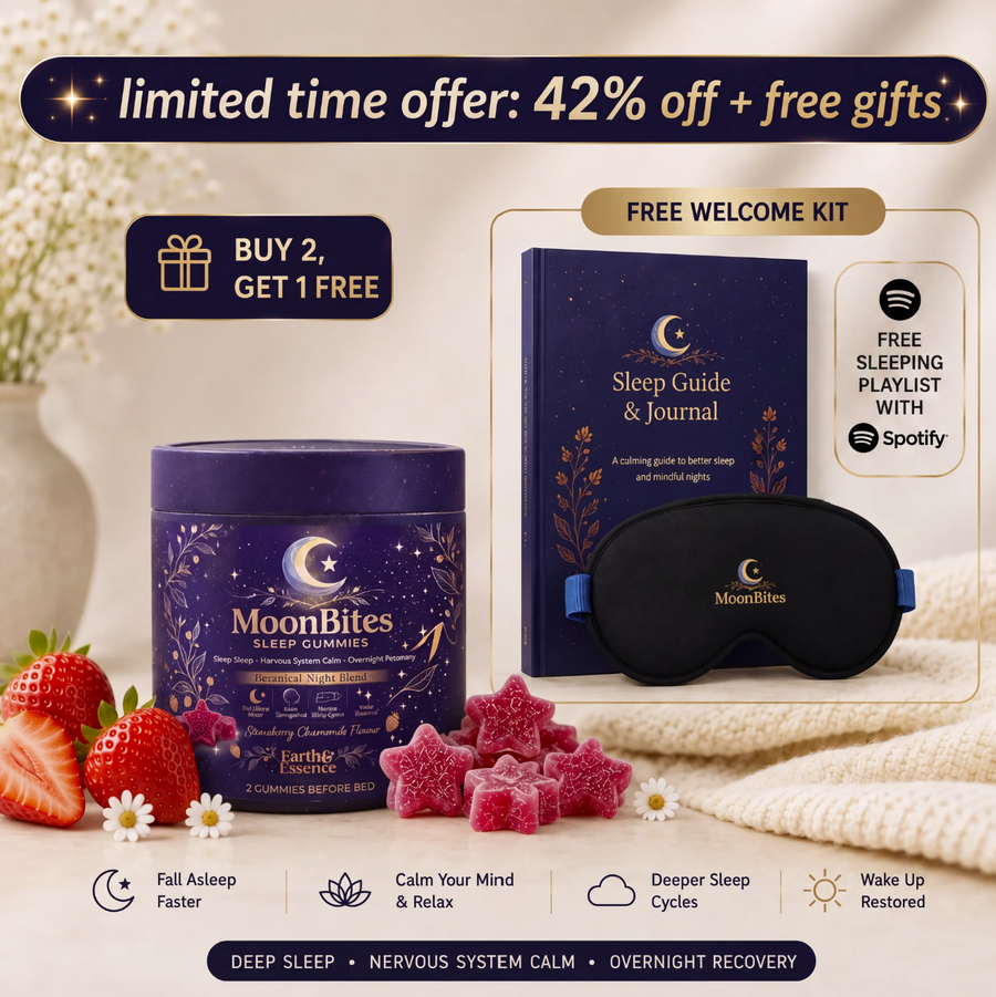 MoonBites Magnesium Glycinate Sleep Gummies
